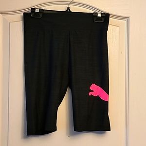 Puma girls athletic shorts